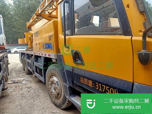 山東出售二手吊車，原車原版,精品車況,包提檔過戶!