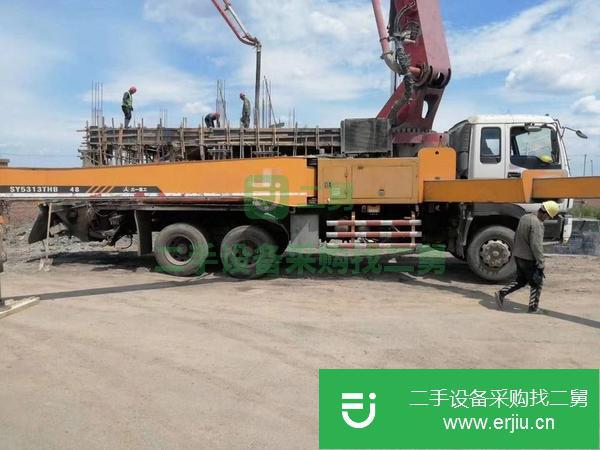 河北出售二手五十鈴叉腿46米泵車