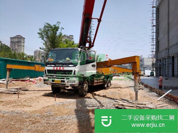 江蘇出售二手三一46米泵車