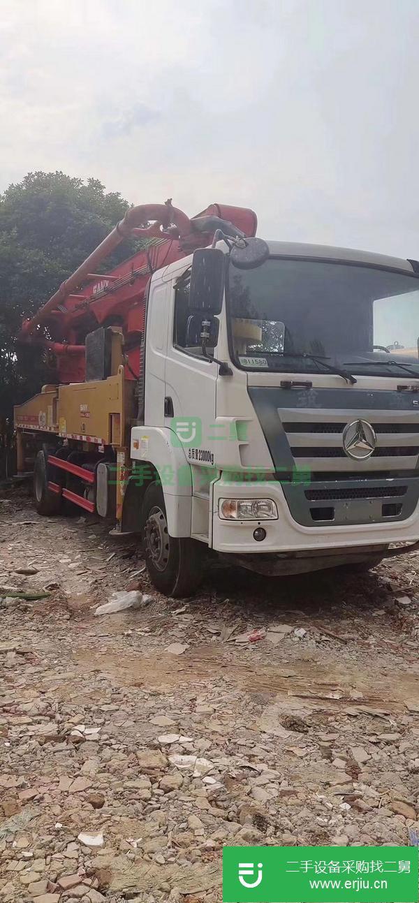 河南出售二手37米三一泵車