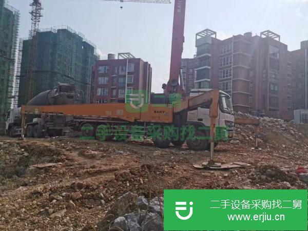 云南出售二手三一52米泵車