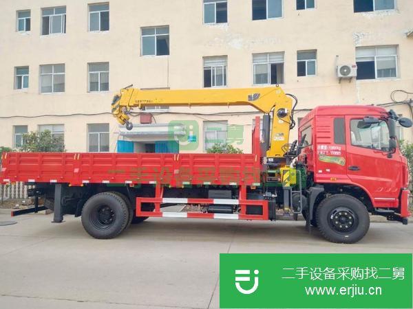 湖北出售二手東風8噸隨車吊