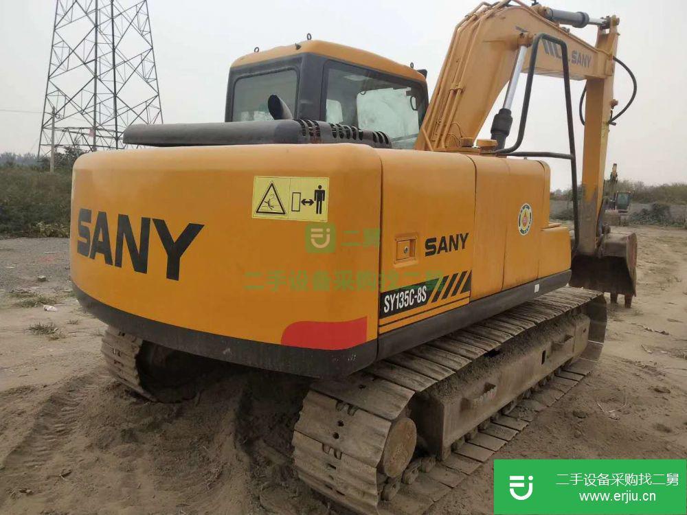 北京出售二手三一重工SY135-8S挖掘機