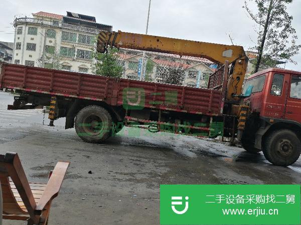 廣西出售二手力沅8噸隨車吊
