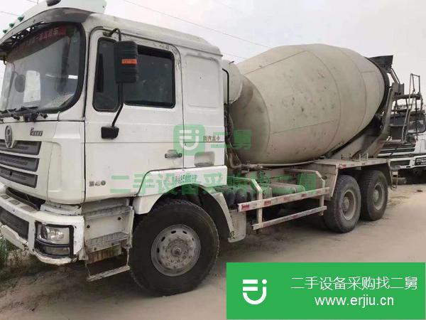 浙江出售二手德龍14方攪拌罐車