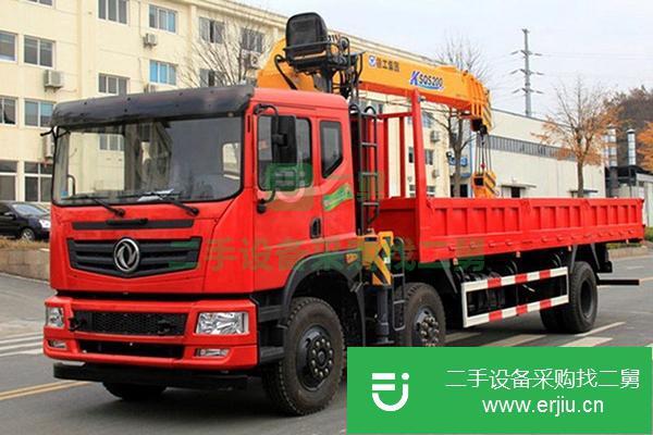山西出售二手徐工小三軸8噸隨車吊