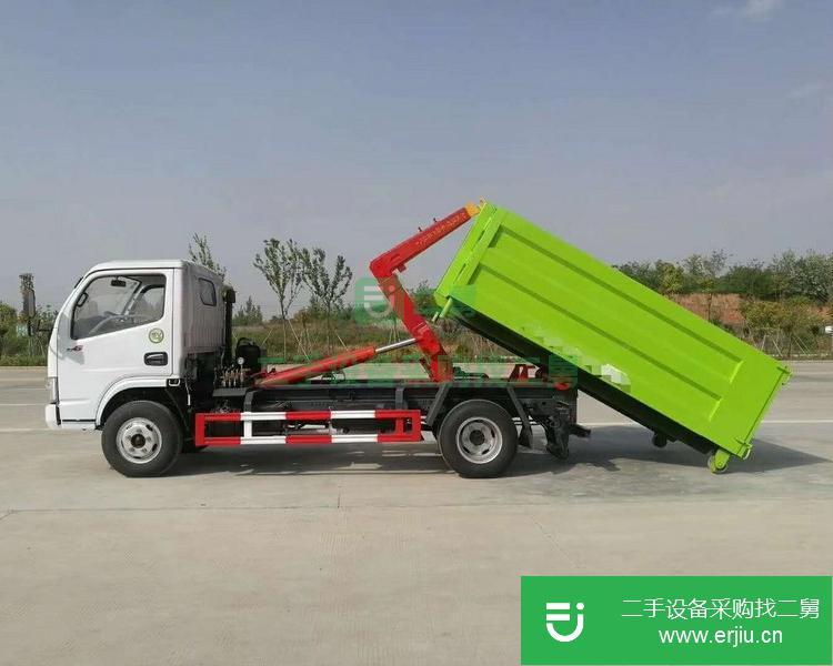 湖北出售二手勾臂式垃圾車