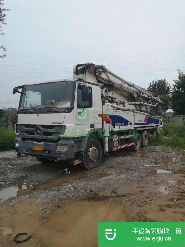 河北出售二手中聯47米泵車