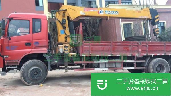 江西出售二手東風14噸隨車吊