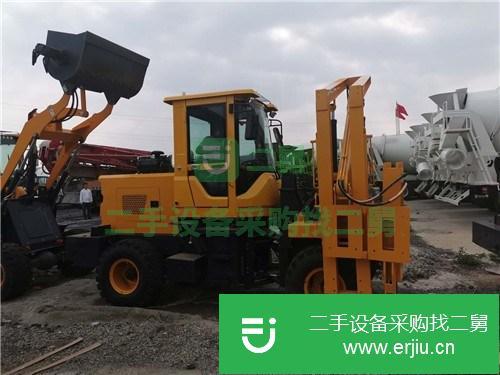 山東出售二手達(dá)沃936波形護(hù)全自動(dòng)高速公路護(hù)欄打樁機(jī)