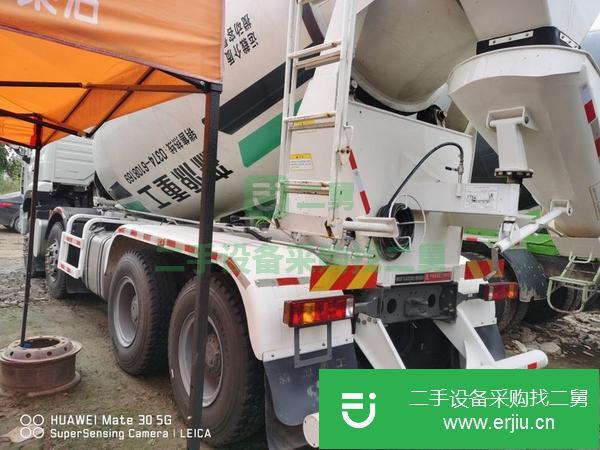河北出售二手重汽豪瀚攪拌車