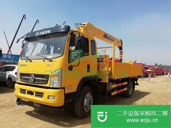 黑龍江出售二手徐工10噸4節(jié)臂隨車吊