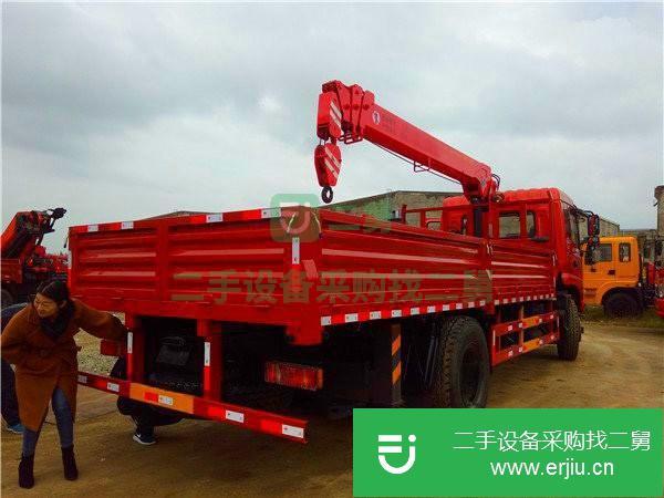 安微出售二手東風(fēng)單橋5噸隨車吊