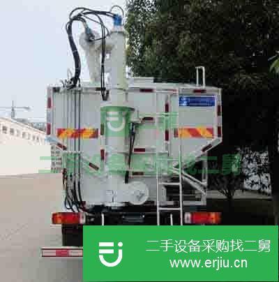 廣西出售二手解放前四后八40方散裝飼料運輸車