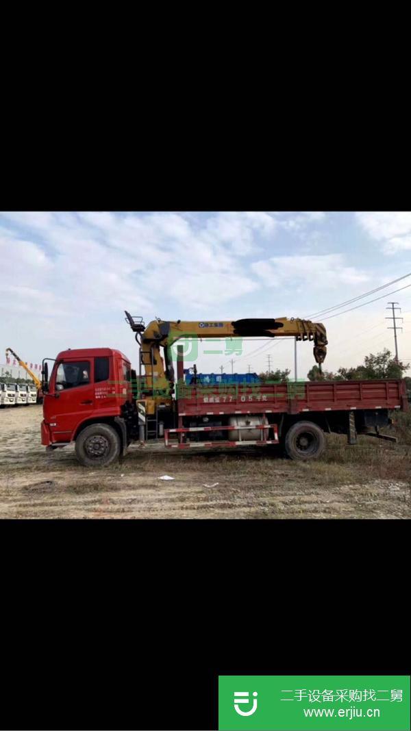 湖北出售二手徐工10噸隨車吊