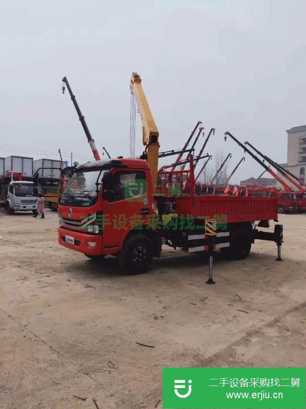 陜西出售二手解放12噸隨車吊