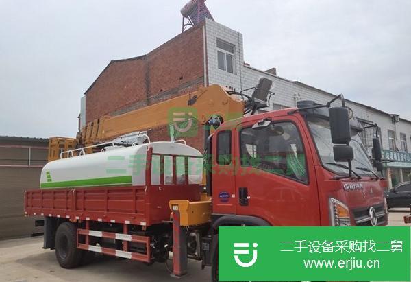 青海出售二手8噸藍牌隨車吊