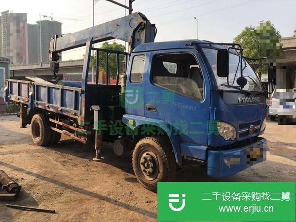 湖南出售二手福田5噸隨車吊