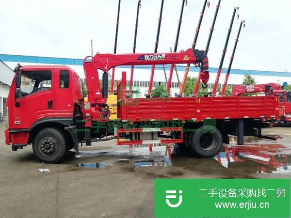 四川出售二手程力5噸4節U型隨車吊