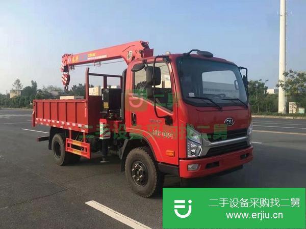 廣東出售二手藍牌6.3噸隨車吊