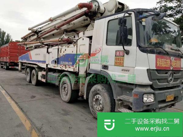河北出售二手中聯56米泵車