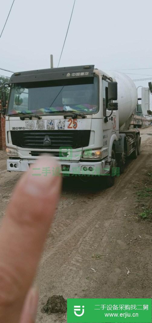 天津出售二手豪沃攪拌車