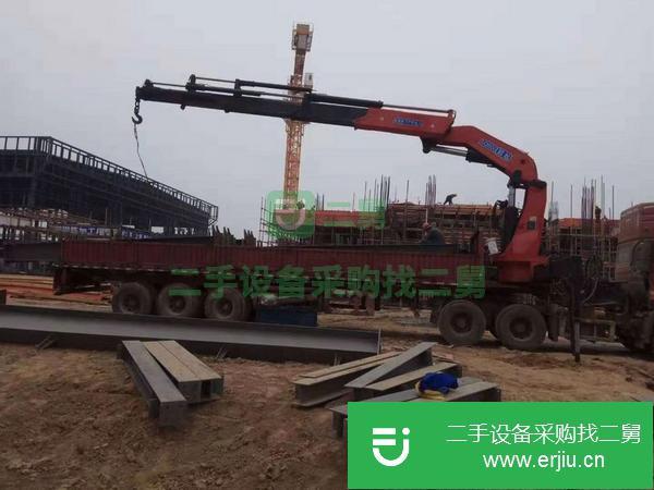 江蘇出售二手30噸折臂隨車吊