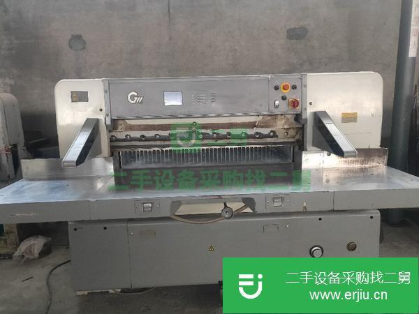 山東出售二手國望1300原裝程控切紙機