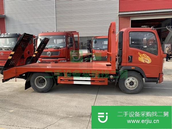 安徽出售二手東風(fēng)藍(lán)牌平板運(yùn)輸車