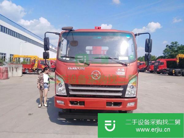 重慶出售二手大運藍牌5噸4節(jié)臂隨車吊