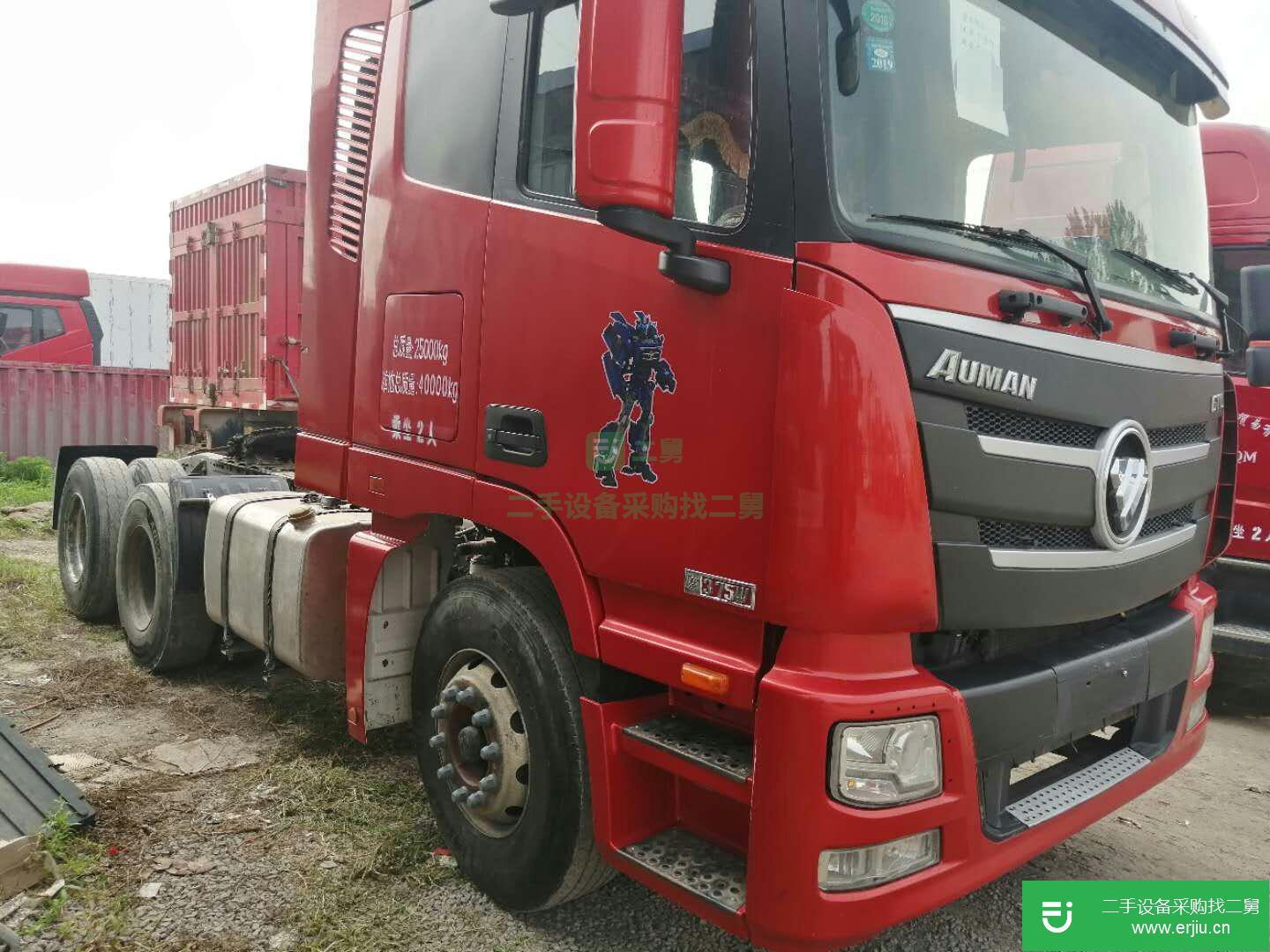山東出售二手福田歐曼牽引車