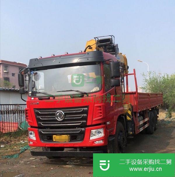 湖北出售二手徐工8噸隨車吊