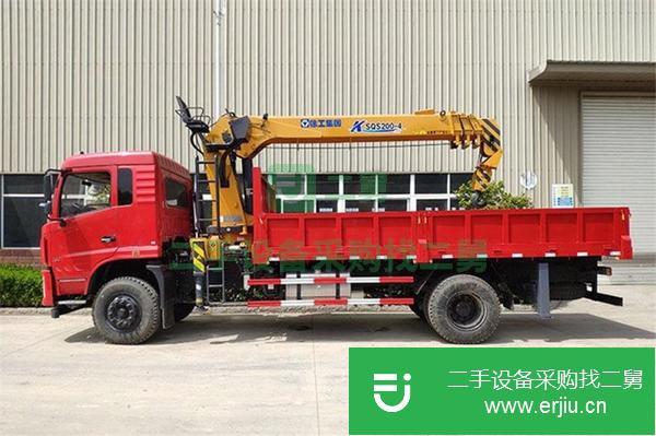 湖北出售二手徐工8噸隨車吊