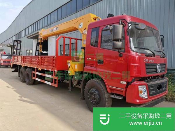 湖北出售二手東風D913后八輪隨車吊