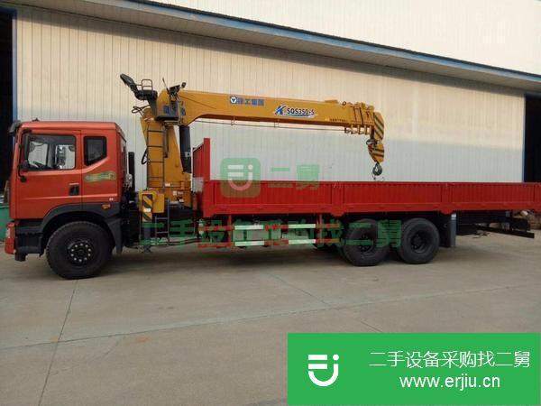 內蒙古出售二手10噸隨車吊
