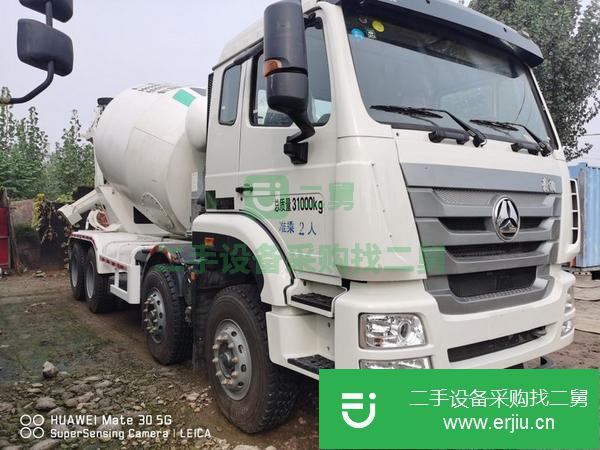 河北出售二手重汽豪瀚攪拌車