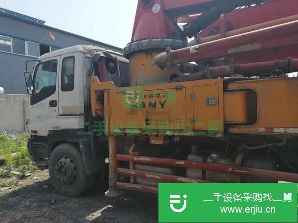湖南出售二手三一37米泵車