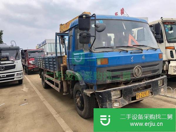 四川出售二手東風單橋5噸隨車吊
