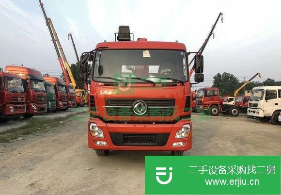 內蒙古出售二手東風天龍后八輪12噸隨車吊