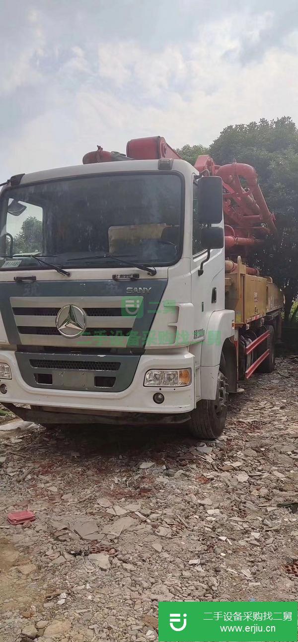 河南出售二手37米三一泵車