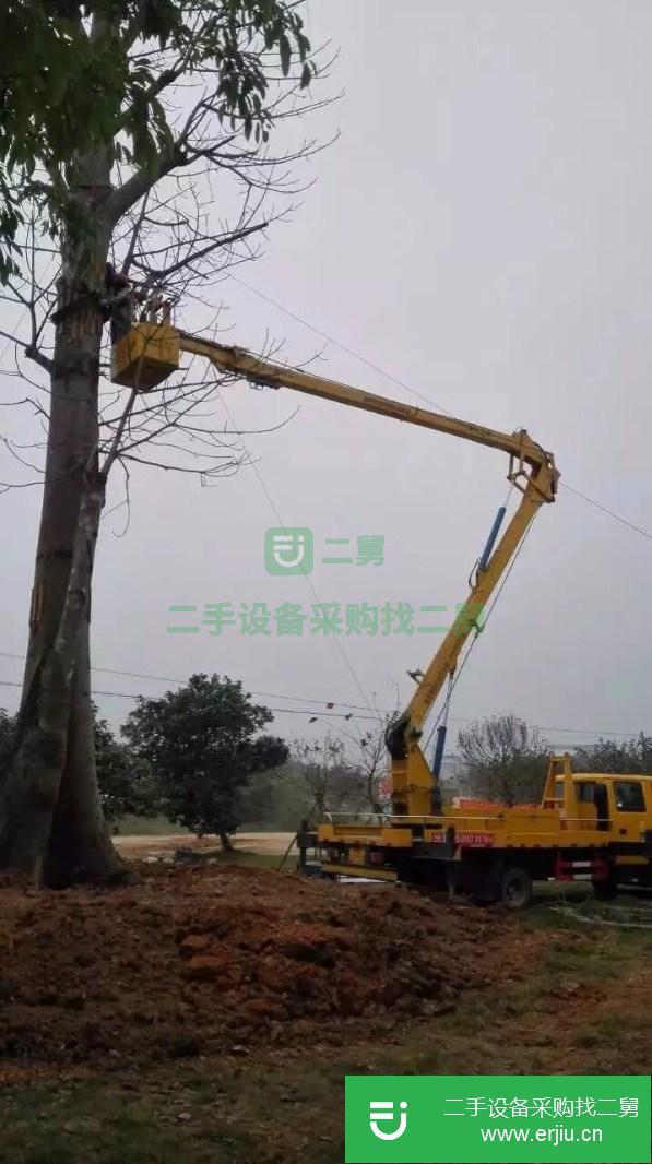 廣東出售二手18米高直臂高空作業工程車