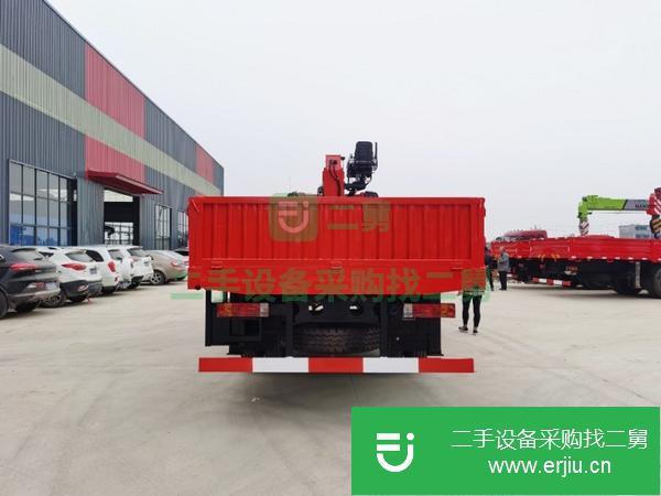 湖北出售二手宏昌天馬8噸五節(jié)臂隨車吊