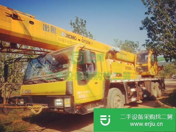 廣西出售二手徐工25K一1汽車吊