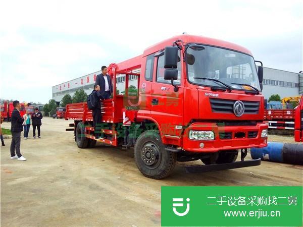 安微出售二手東風(fēng)單橋5噸隨車吊