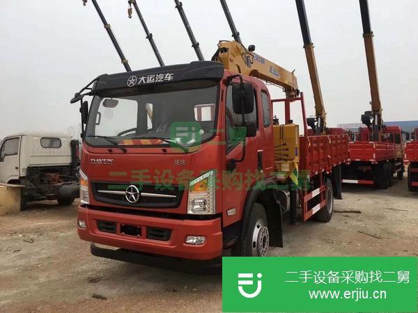 貴州出售二手大運(yùn)6.3噸隨車吊