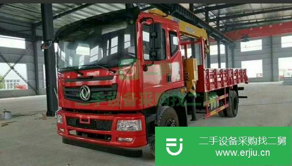 四川出售二手東風8噸隨車吊