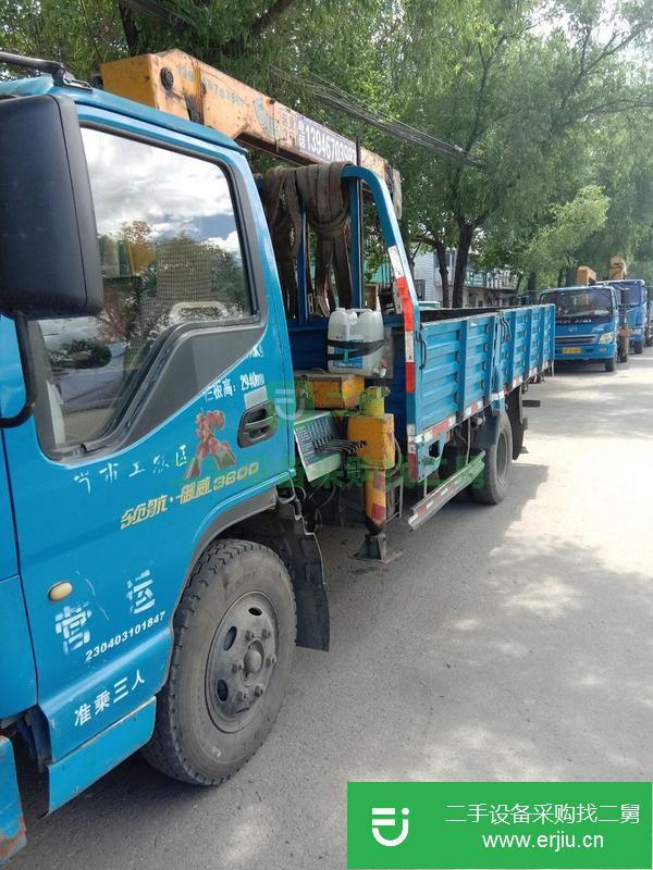 黑龍江出售二手隨車吊