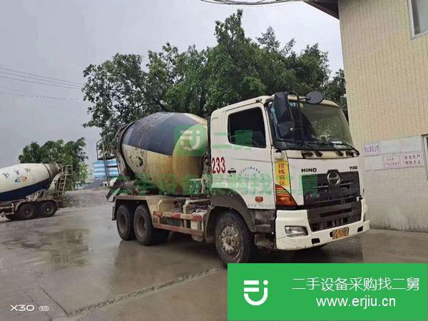 浙江出售二手日野700攪拌車