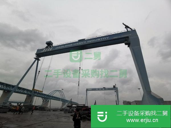 江蘇出售二手200噸龍門吊