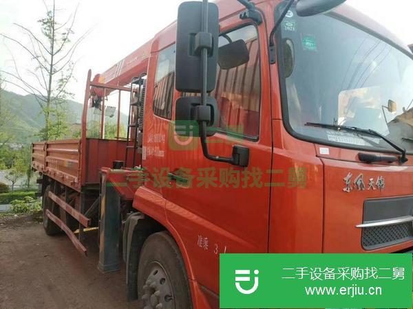 湖北出售二手8噸吊車，康機180馬力
